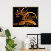 Moonscape poster (Thuiskantoor)