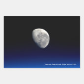 Moonset, International Space Station, 2016 Inpakpapier Vel (Voorkant 3)