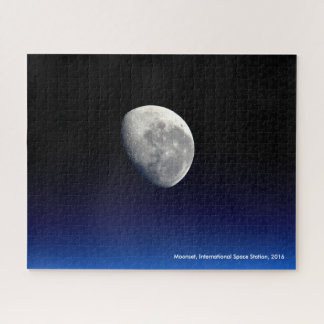 Moonset, International Space Station, 2016 Legpuzzel