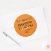 Moonshine "Citrouille Spice", Étiquette alimentair (Enveloppe)