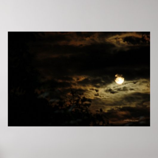 MoonShine en Storm Clouds Poster (Voorkant)