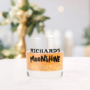MOONSHINE GEPERSONALISEERDE WHISKY GLAZEN GLAS