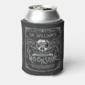 Moonshine  Hillbilly Medicine Custom Grey Blikjeskoeler (Blikje Achterkant)
