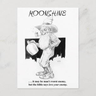 Moonshine. . . Hou van je vijand Briefkaart
