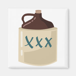 Moonshine Jug Magneet