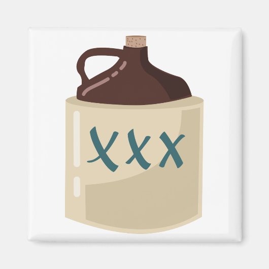 Moonshine Jug Magneet (Voorkant)
