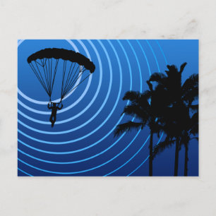 moonshine skydiving briefkaart
