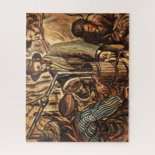 Moonshiners Making White Lightning Whiskey Liquor Legpuzzel (Verticaal)