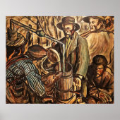 Moonshiners Making White Lightning Whiskey Liquor Poster (Voorkant)