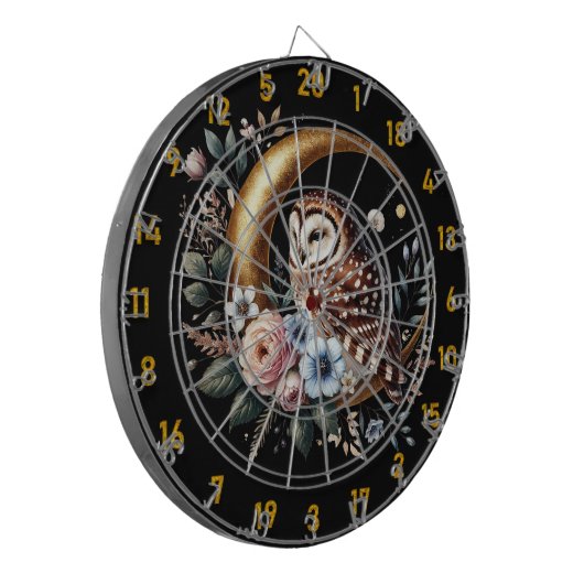 Moonshot Masterpiece: Richt hoog! Dartbord (Voorkant Links)