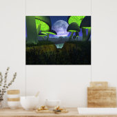 Moonshrooms Poster (Keuken)