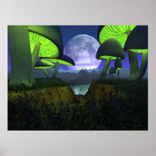 Moonshrooms Poster