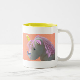 Moonstone de eenhoorn tweekleurige koffiemok