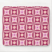 MoonStone-Roos en Cherry-ventilator in de deur Muismat (Voorkant)