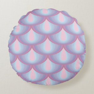 Moonstone Scales Round Sierkussen Rond Kussen