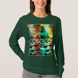 Moonstream Creek Natuur-geïnspireerd Shirt met lan