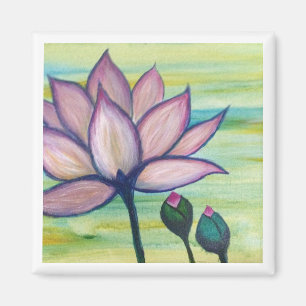 Moonstudio - Lotus Magnet rose