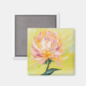 Moonstudio - Orange Peony magneet (Voorkant / Achterkant)