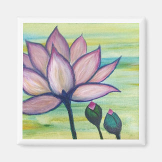 Moonstudio - Roze Lotus Magneet