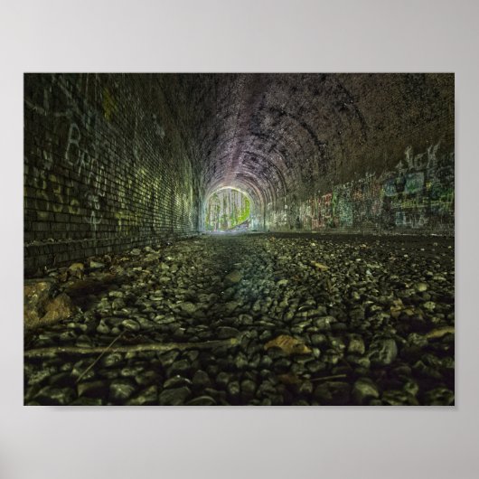 Moonville Tunnel, Ohio Poster (Voorkant)