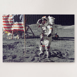 Moonwalk Apollo 17 Legpuzzel