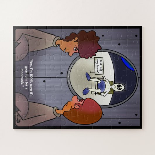 Moonwalk Jigsaw Puzzle 16 x 20 (Horizontal)