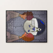 Moonwalk Jigzaag Puzzle 252 stuks Legpuzzel (Horizontaal)