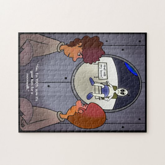 Moonwalk Jigzaag Puzzle 252 stuks Legpuzzel (Horizontaal)