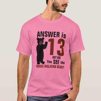 Moonwalkend Beer shirt