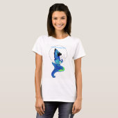Moonwish Mermaid Logo T-shirt (Voorkant volledig)