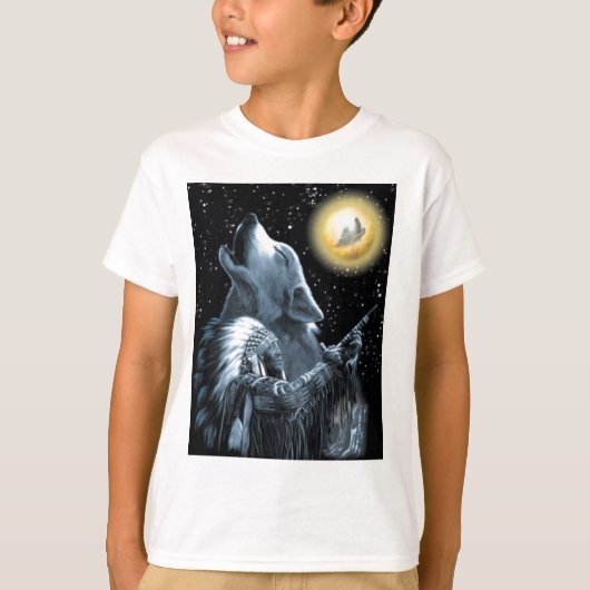 moonwolf t-shirt (Voorkant)