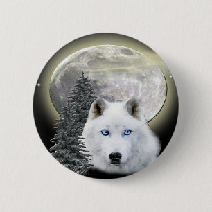 Moonwolf t-shirts en meer ronde button 5,7 cm