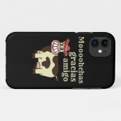 MOOOHCHAS GRACIAS AMIGO grappige cinco de mayo koe Case-Mate iPhone Case (Achterkant (horizontaal))