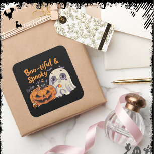 Moooi & Spookachtig ExDesigner Halloween Vierkante Sticker