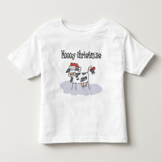Moooy kerstT-Shirt Sweatshirt (Voorkant)
