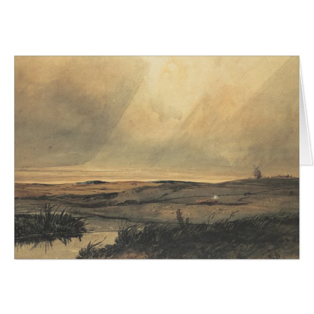 Moor met windmolen (Voorkant Horizontaal)
