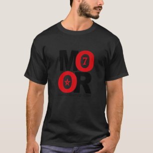 Moor Moorish Sovereign Citizen Cirkel 7 Moorish Am T-shirt
