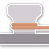 Moorbollard Sticker (Voorkant)