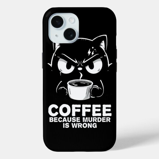 Moord is fout Case-Mate iPhone case (Achterkant)