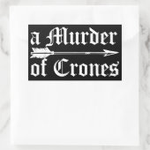 Moord op Crones Sticker (Tas)
