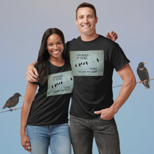 Moord op de Kroes Silhouette Mystery Fan T-shirt