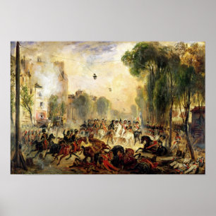 Moord op moord op koning Louis-Philippe Poster