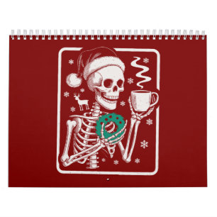 Moord toont vrienden horror T-shirt skelet kerst Kalender