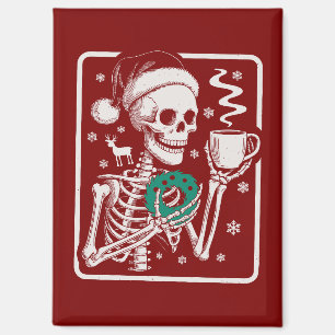 Moord toont vrienden horror T-shirt skelet Kerstmi Magneet