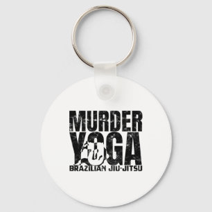 Moord Yoga - Grappige Braziliaanse Jiu Jitsu Worst Sleutelhanger