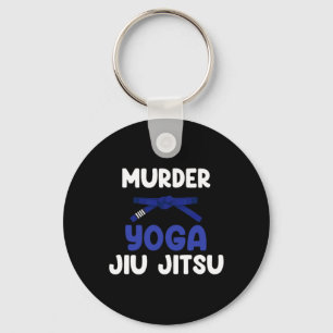Moord Yoga Jiu Jitsu Karate Boksen Muay Thai Trap Sleutelhanger