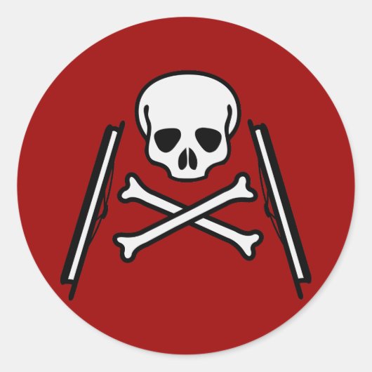 Moordbal Stickers (Voorkant)