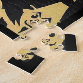 moorddadige schaar legpuzzel (Zijkant)