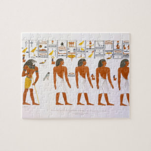 Moorden van de Tombs van de Koningen bij Thebes, s Legpuzzel