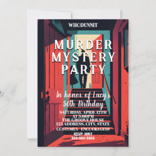 moordmysterie detective dinerfeest kaart